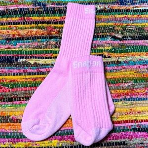 Snap-on Pink Cotton Crew Work Socks – Size M Men’s 6–9 / Women’s 7–10 NWT